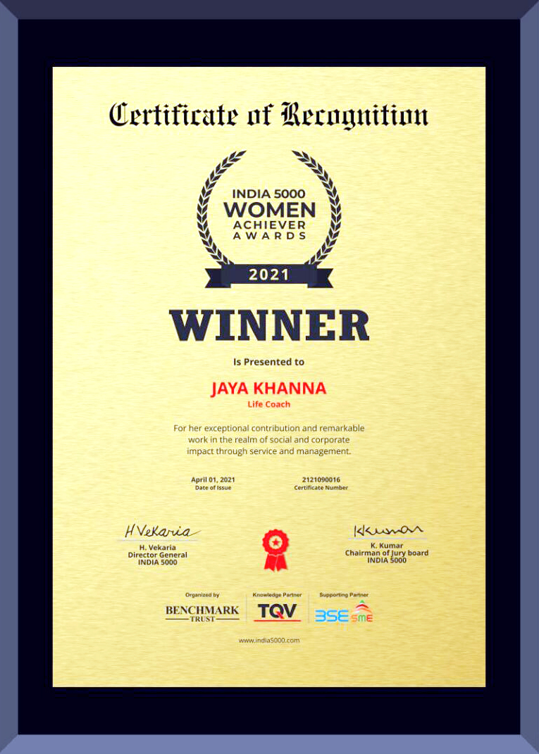 India's 5000 women achiever Awards 2021